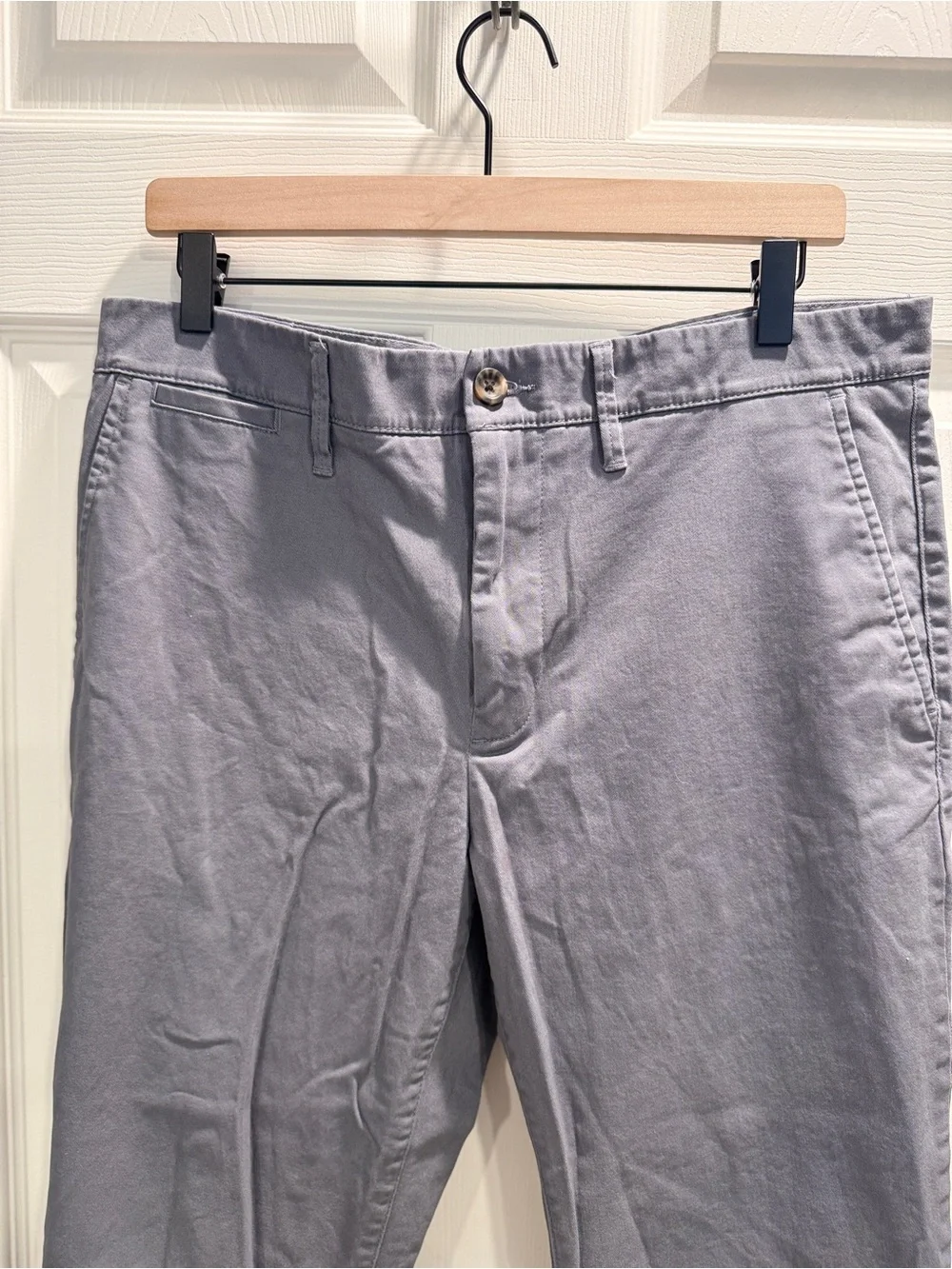Men’s Goodfellow & Co Every Wear Chino Pants 34x30 Gray Classic Fit - Picture 4 of 10